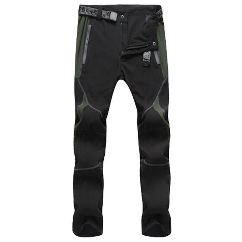Pantalon Homme Outdoor Coupe-Vent Coutures Contrastantes Sport & Randonnée