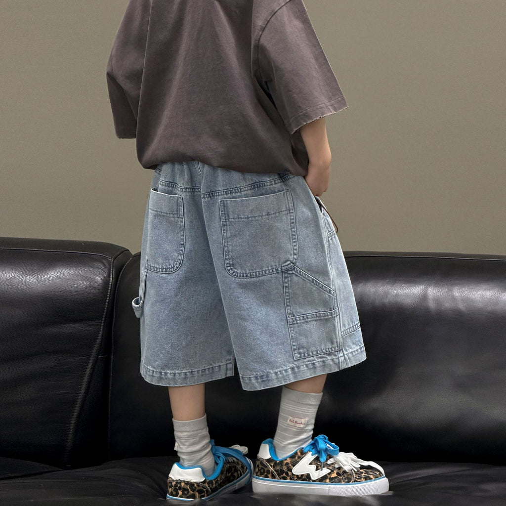 Boys' denim shorts
