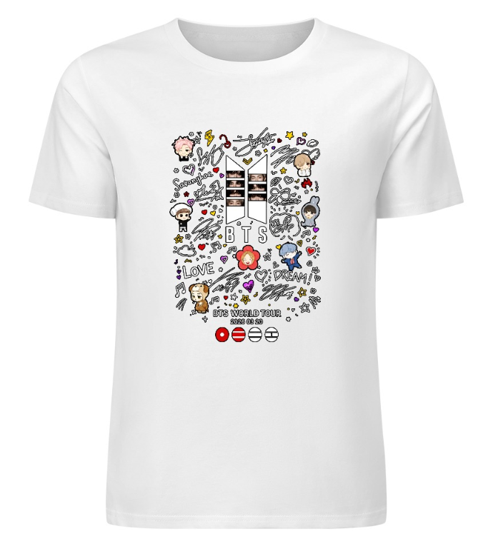 T-Shirt Manches Courtes en Coton — Coupe Classique Homme